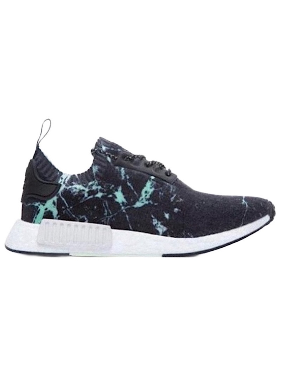 Adidas NMD R1 Primeknit Green Marble Size 9